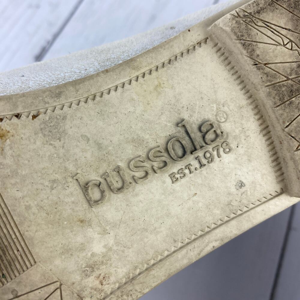 Bussola Metal Washed Vapor Cannes Canta Slip On Flats Size 7.5 EU 38 - Picture 8 of 16